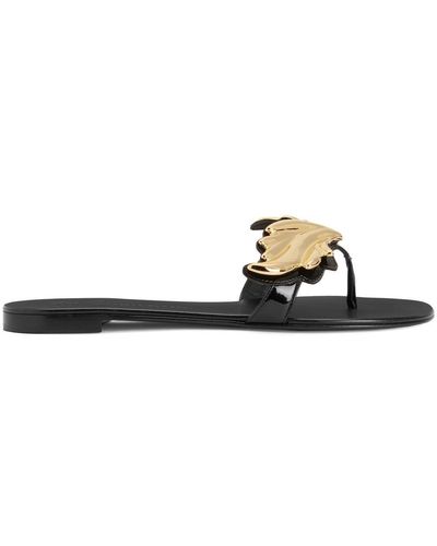 Giuseppe Zanotti Chanclas Cruel planas - Blanco