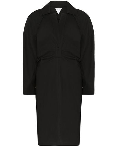 Bottega Veneta トレンチスタイル ドレス - ブラック