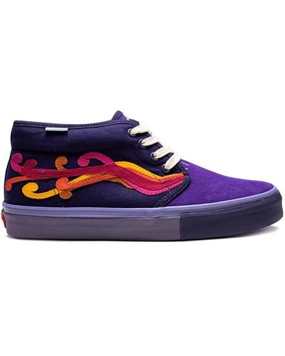Vans Chukka Lx "sole Classics" Sneakers - Purple