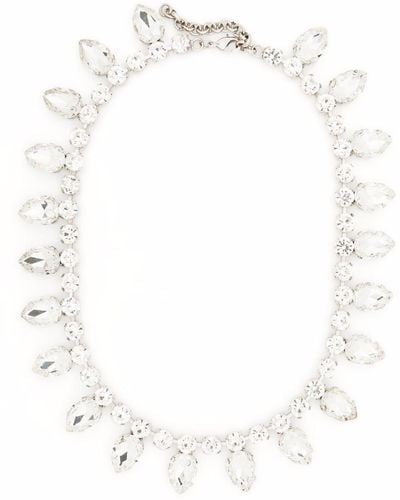 Philipp Plein Crystal-embellished Necklace - Metallic