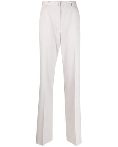Lanvin Pantaloni con cintura - Bianco