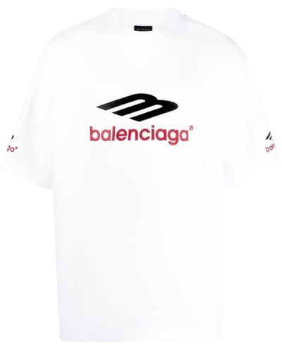 Balenciaga 3b Sports Icon Tシャツ - ホワイト