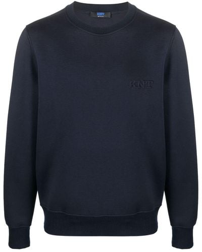 Kiton Sweater Met Ronde Hals - Blauw
