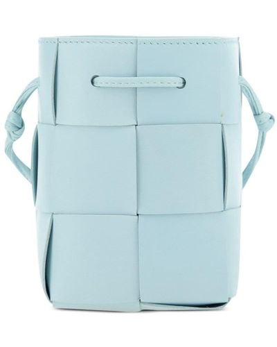 Bottega Veneta Mini Bucket Bag - Blue