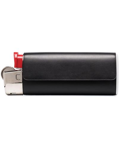 Moschino Lighter Clutch Bag - Black