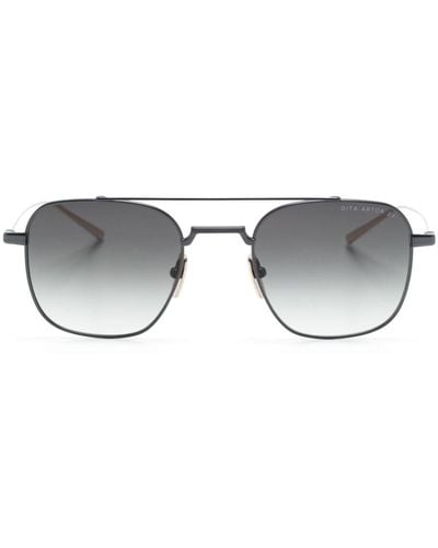 Dita Eyewear Artoa Pilot-frame Sunglasses - Gray