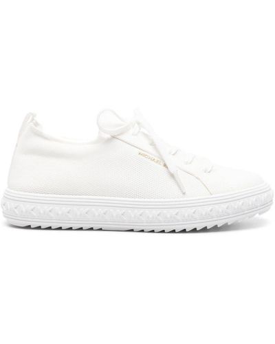 MICHAEL Michael Kors Grove Knitted Trainers - White