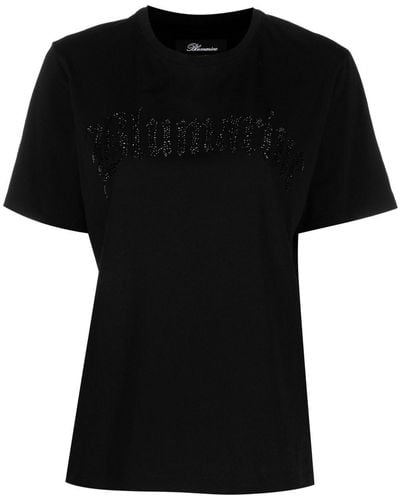 Blumarine ロゴ Tシャツ - ブラック