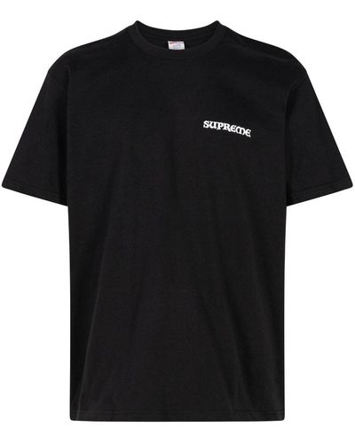 Supreme Worship Cotton T-shirt - Black