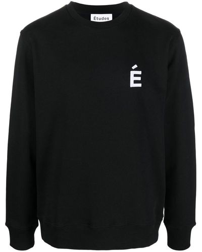 Etudes Studio Story Patch-logo Sweatshirt - Black