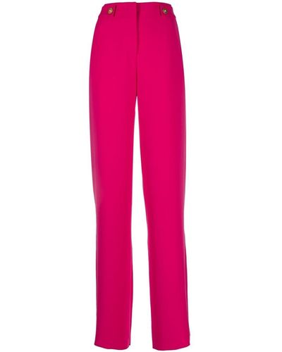 Giorgio Armani High-waist Wide-leg Trousers - Pink