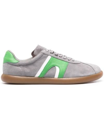 Camper Pelotas Rubber-sole Leather Trainers - Green