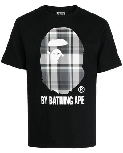 A Bathing Ape T-shirt con stampa grafica - Nero