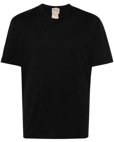 C.P. Company T-Shirt mit Logo-Patch - Schwarz