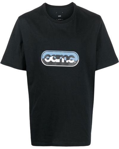 OAMC T-shirt à logo imprimé - Noir