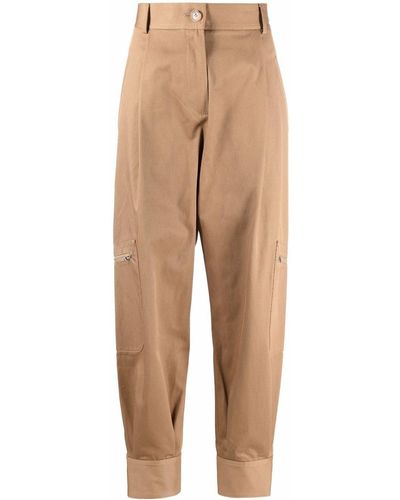 JW Anderson High-waist Cargo Trousers - Brown