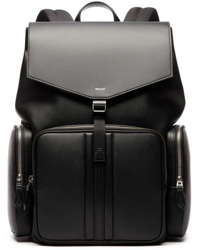 Bally Mythos Recycled Leather Backpack - Black