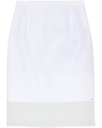 Sportmax Turchia Pencil Skirt - ホワイト