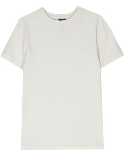 Entire studios Cropped-T-Shirt mit Rundhalsausschnitt - Weiß