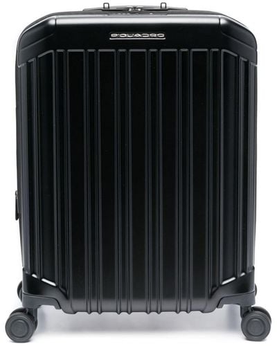 Piquadro Cabin-size Zipped luggage Bag - Black