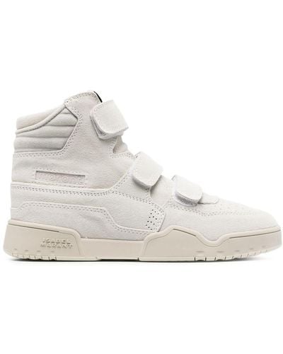 Isabel Marant High-Top-Sneakers mit Logo - Weiß
