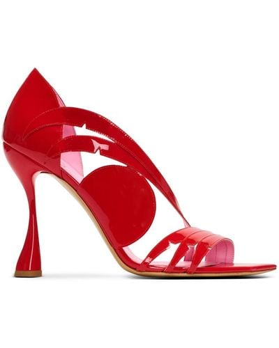 Balmain Eden Sandalen 95mm - Rot