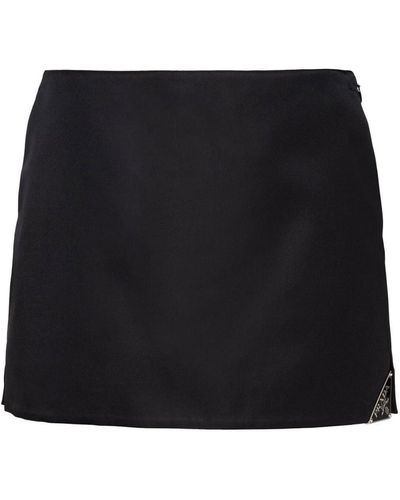 Prada Re-nylon Mini Skirt - Black