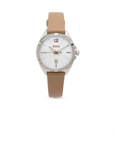 BOSS Felina Armbanduhr 28mm - Weiß