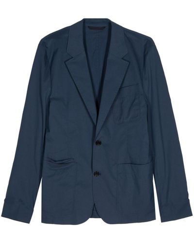 PS by Paul Smith Single-breasted Blazer - Blue