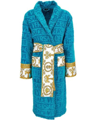 Versace I Love Baroque Bathrobe - Blue