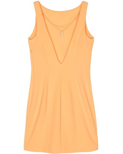 Patrizia Pepe Chain-link Mini Dress - Orange