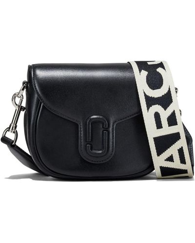 Marc Jacobs The Small J Marc レザーサドルバッグ - ブラック