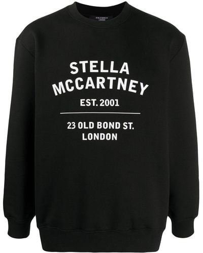 Stella McCartney ロゴ スウェットシャツ - ブラック