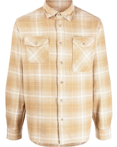 Woolrich Check-pattern Button-up Shirt - Natural