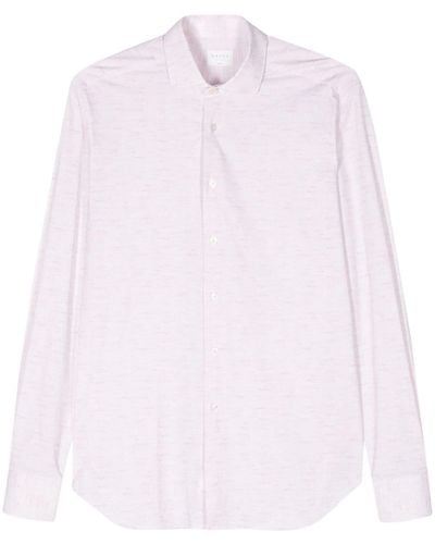 Xacus Buttoned Long-sleeve Shirt - Pink