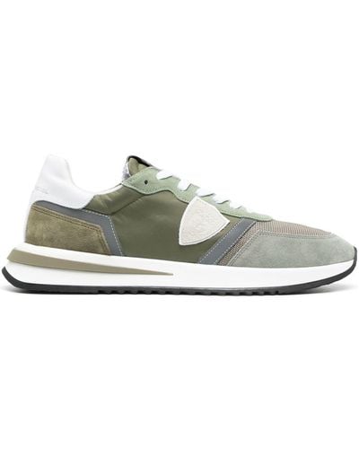 Philippe Model Paris Logo-patch Trainers - Green
