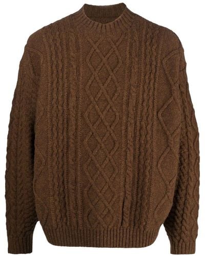 Kapital Chunky Knit Sweater - Brown