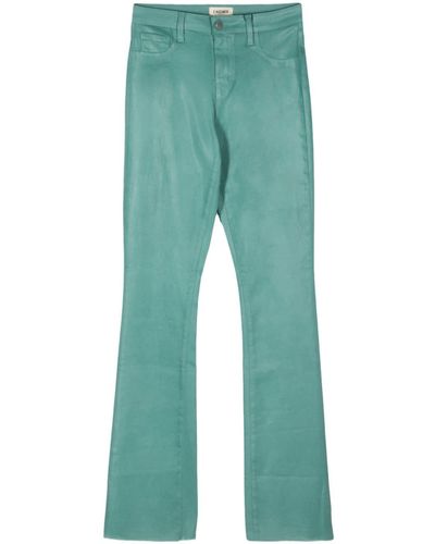L'Agence Ruth High-rise Bootcut Jeans - Green