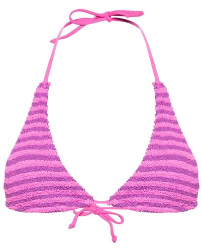 Bondeye Sofie Triangle Bikini Top - Pink