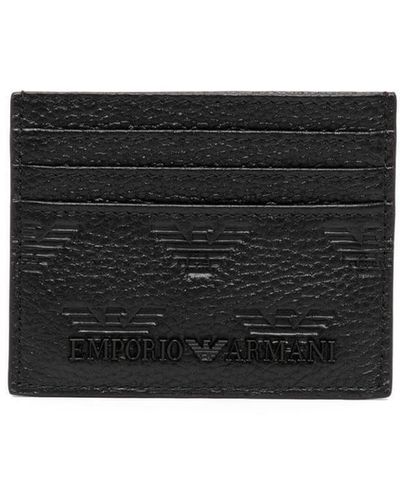 Emporio Armani カードケース - ブラック