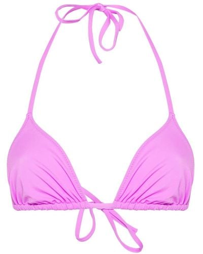 DSquared² Tie-fastening Bikini Top - Pink