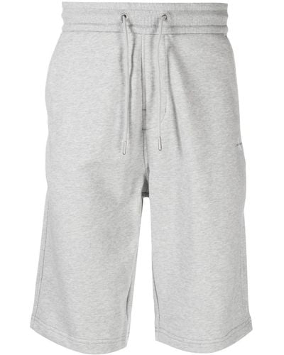 Calvin Klein Cotton Track Shorts - Gray