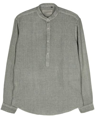 Costumein Martin Linen Shirt - Grey