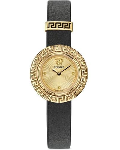 Versace La Greca 28mm Horloge - Metallic