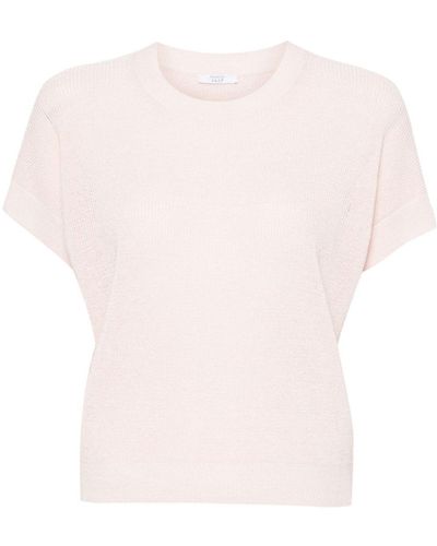 Peserico Iridescent Knitted Top - Pink