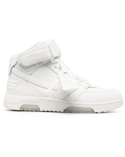 Off-White c/o Virgil Abloh Out Of Office "ooo" High-top Sneakers - White