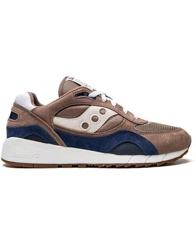 Saucony Shadow 6000 Sand Grey Sneakers - Blue