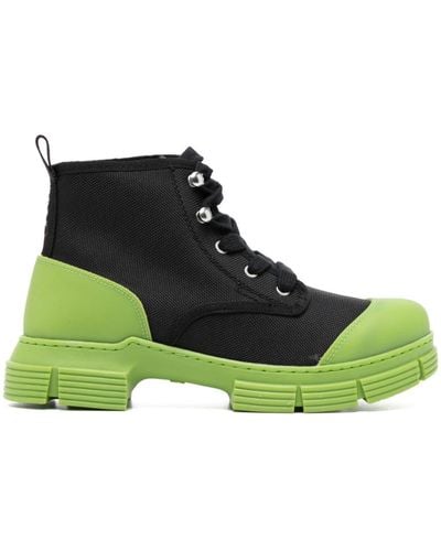 Ganni Boots - Green