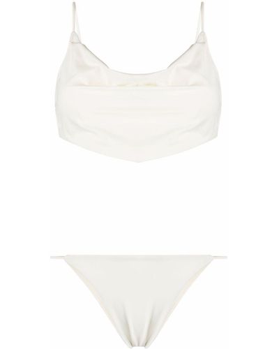 Sian Swimwear Bikini Joy estilo bandeau - Blanco