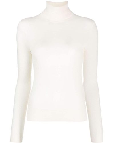 Polo Ralph Lauren Roll-neck Cashmere Sweater - White